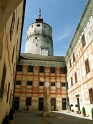 Forchtenstein, nádvorie horného hradu